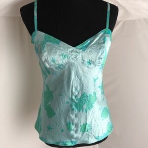 Express Design Studio Y2K custom dyed silk adjustable strap camisole